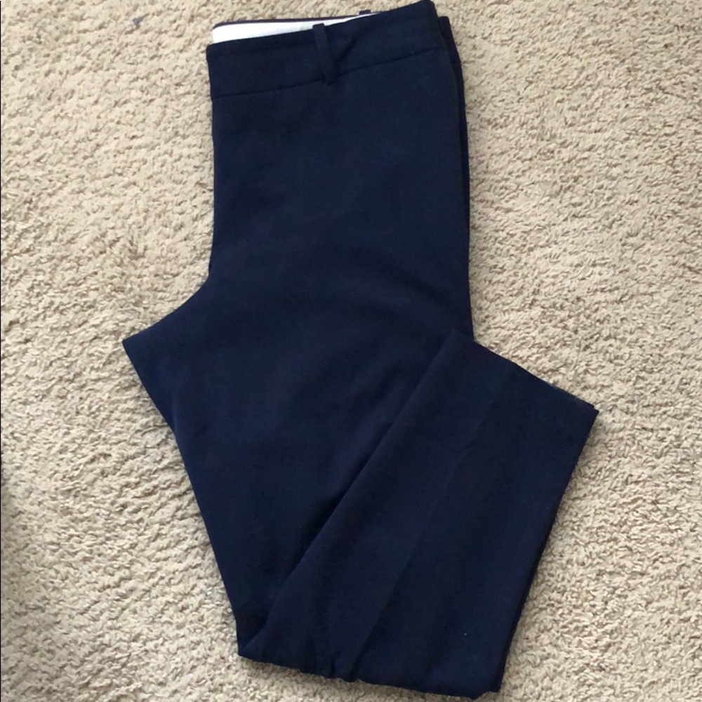 J Crew Winnie Pants Navy Size 12